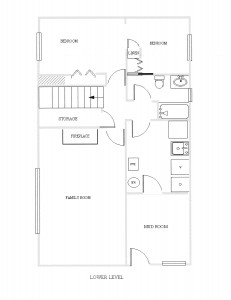 Floor Plan-Lower Level